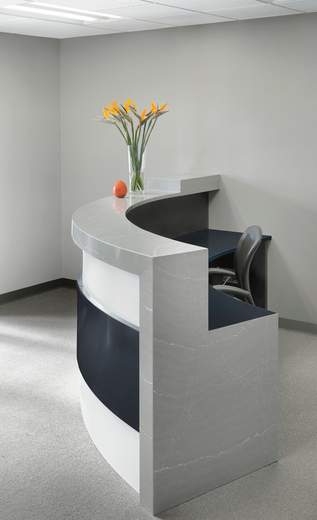 K&D Reception Desk Featured in Cambria's Refine + Define Blog