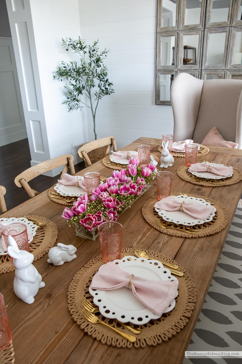 Spring Table Decor