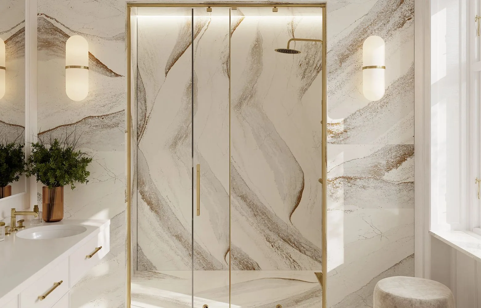 Cambria Windsor Brass