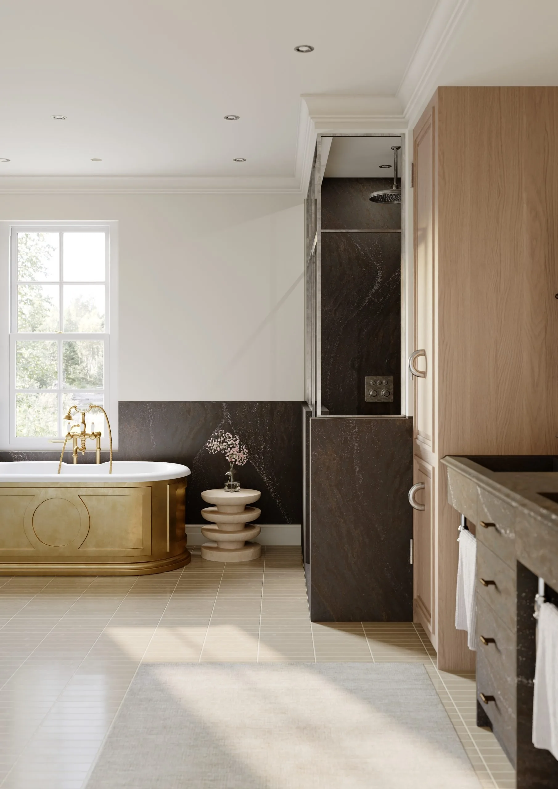Remington Steel Bath
