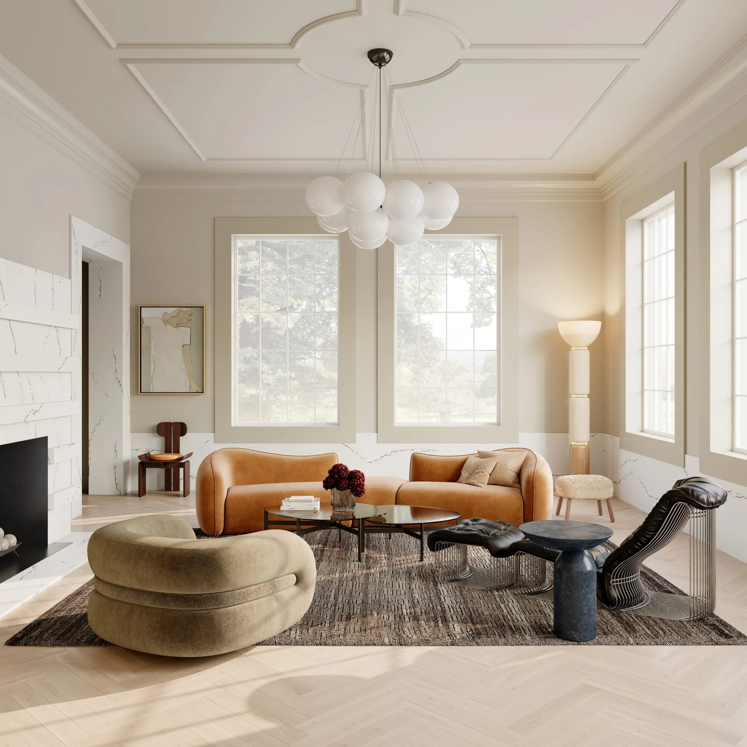 Cambria Berkshire Steel Satin Ridge