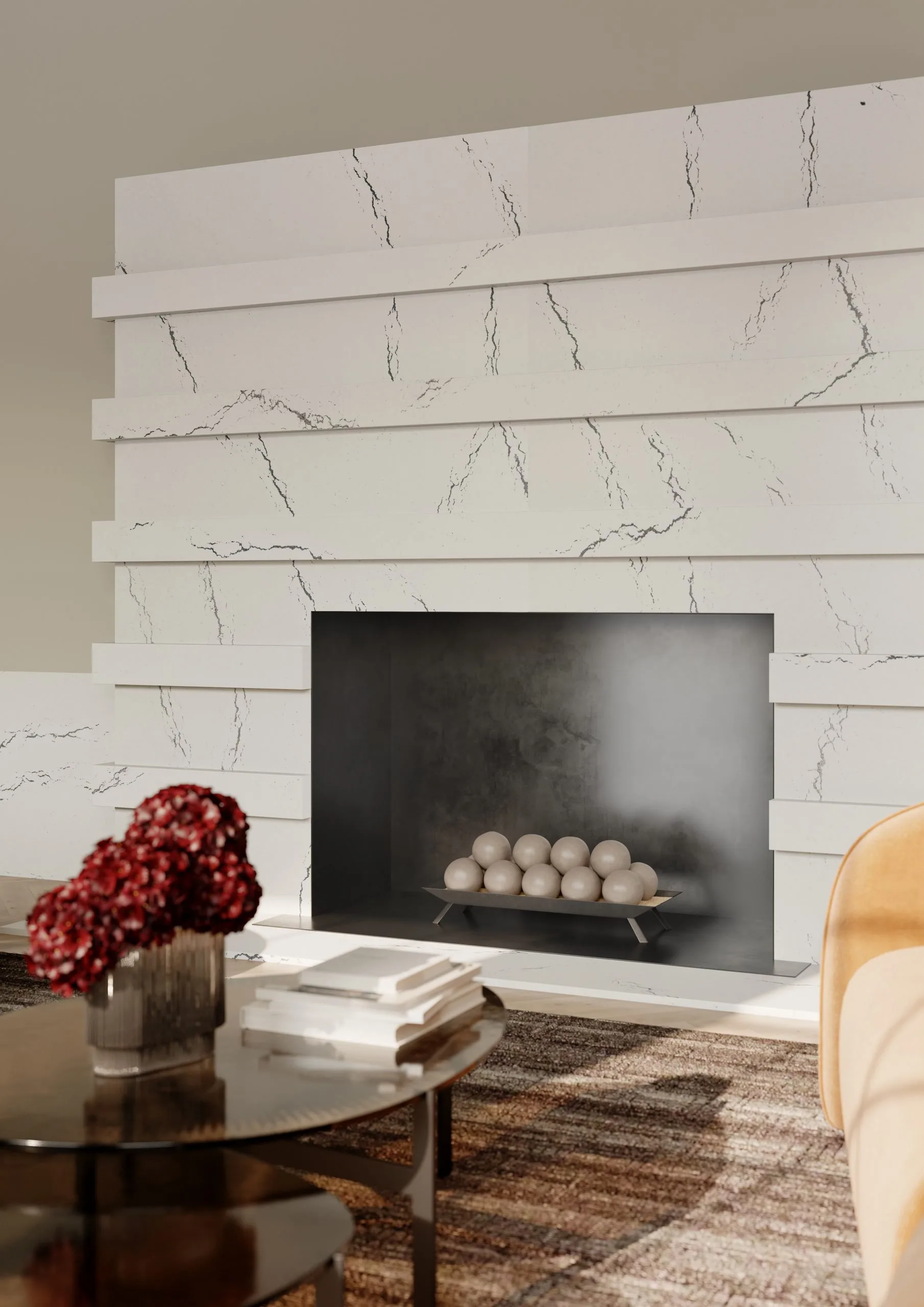 Cambria Berkshire Steel Satin Ridge
