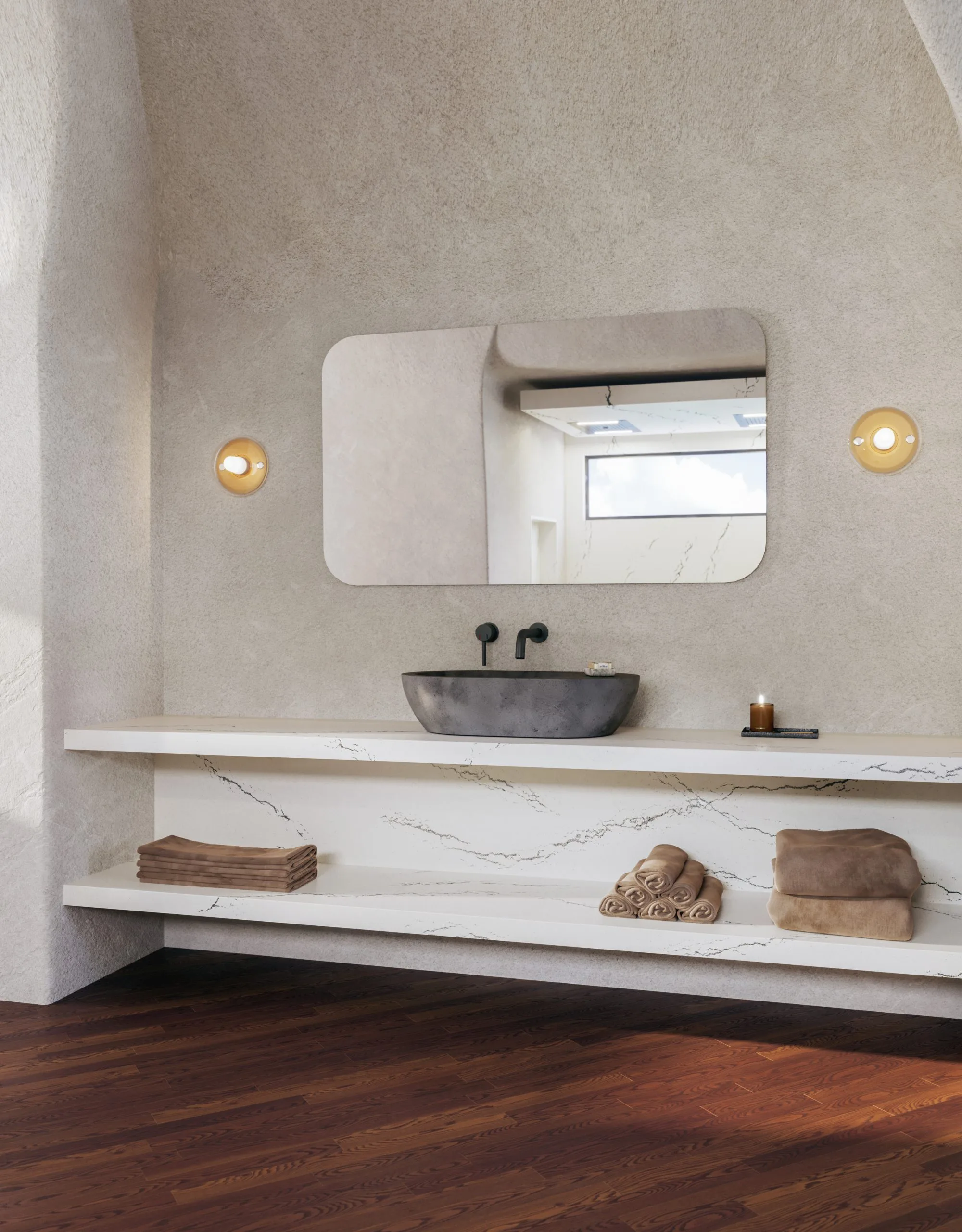 Cambria Berkshire Steel Satin Ridge