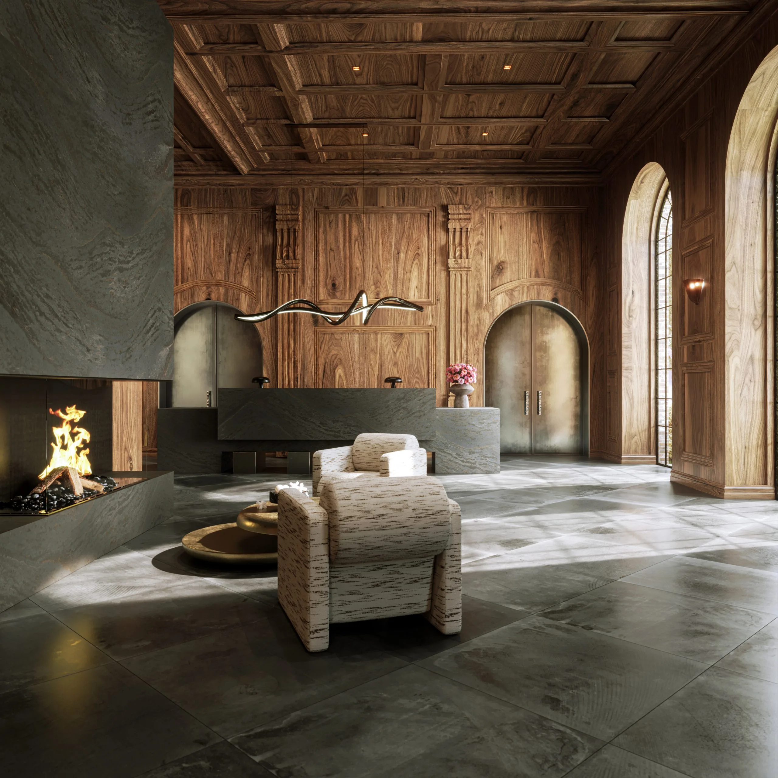 Remington Brass Lobby