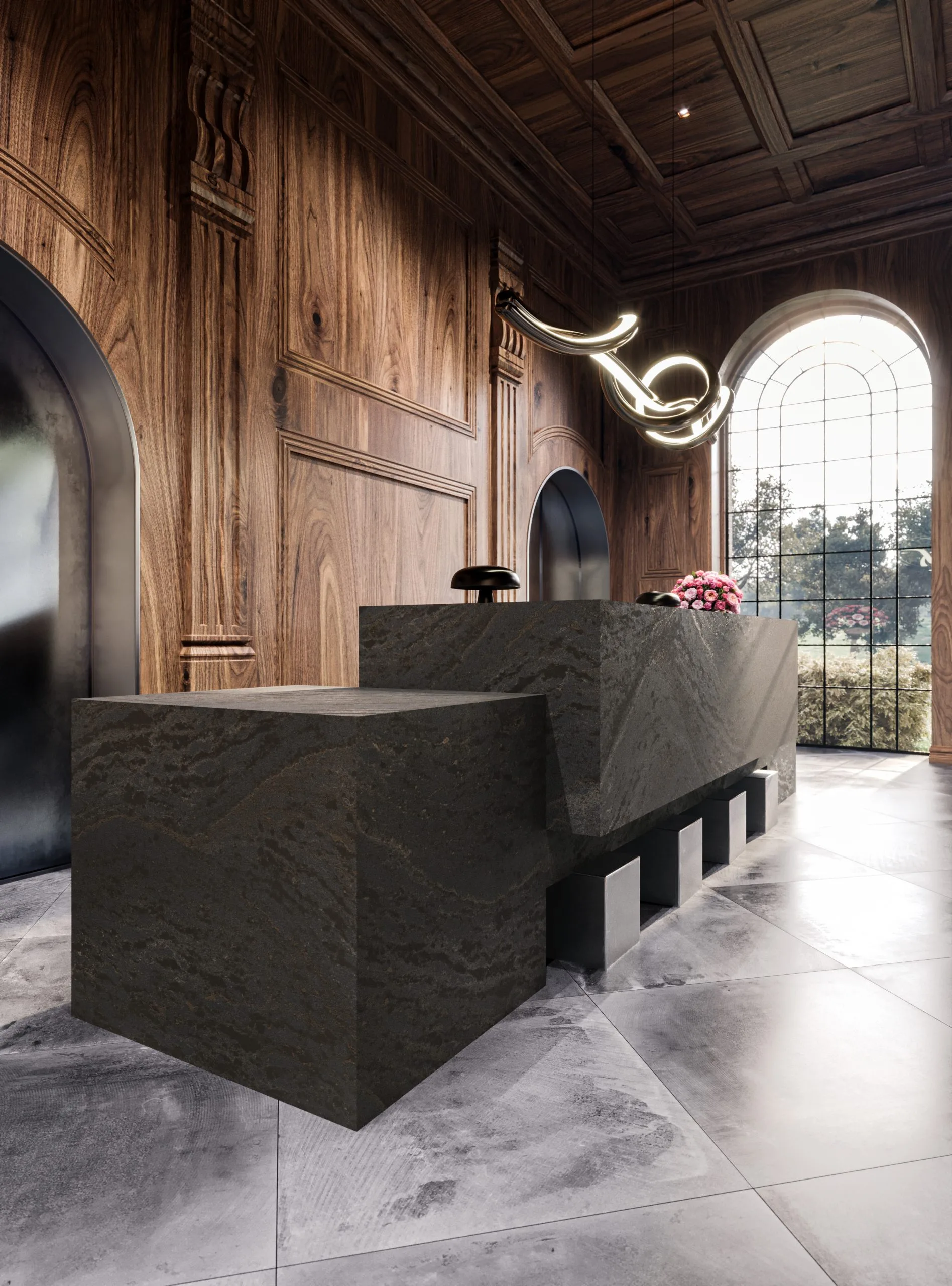 Remington Brass Lobby 4