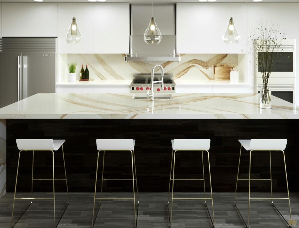 Cambria Brittanicca Gold Warm