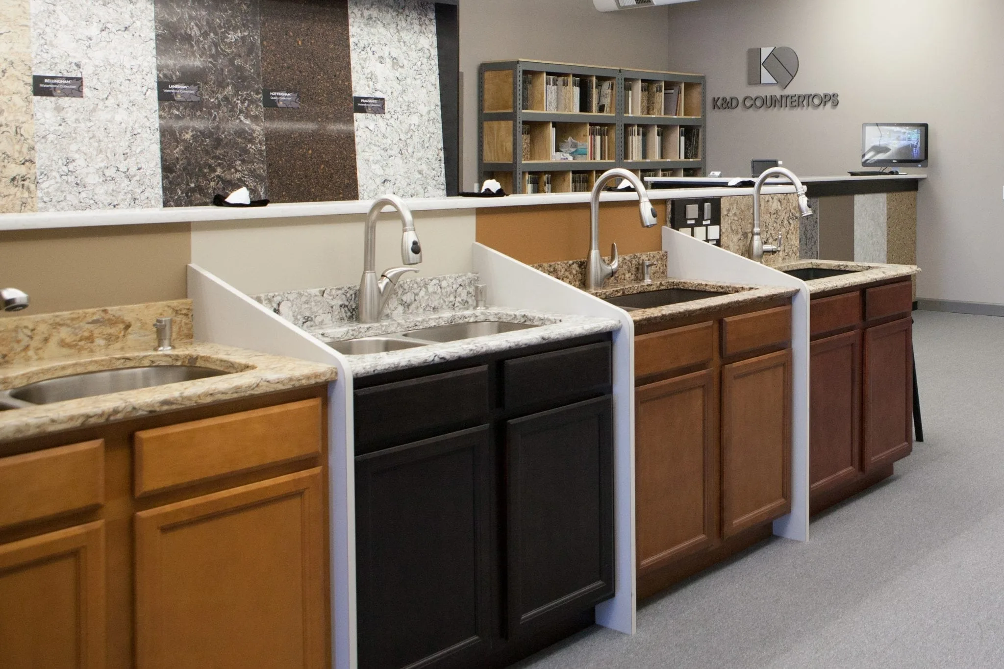 K&D Countertops Edwardsville showroom
