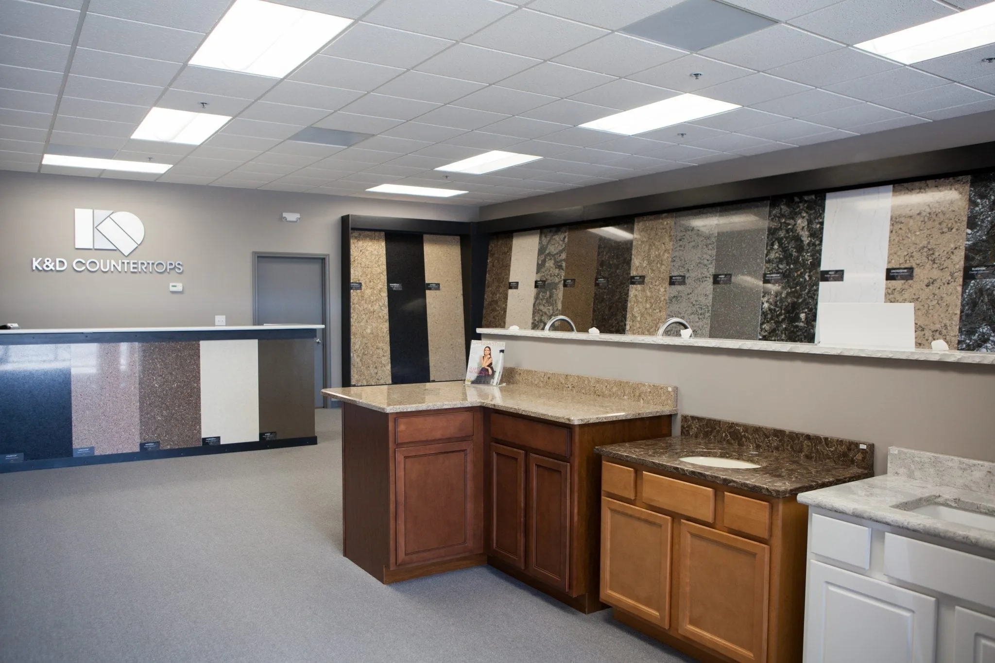 K&D Countertops Fairview Heights showroom